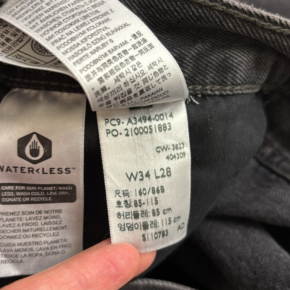 Levi's Baggy Dad Women's Jeans Straight Size 34